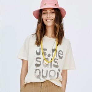 Clare V. Je Ne Sais Quoi Graphic Tee